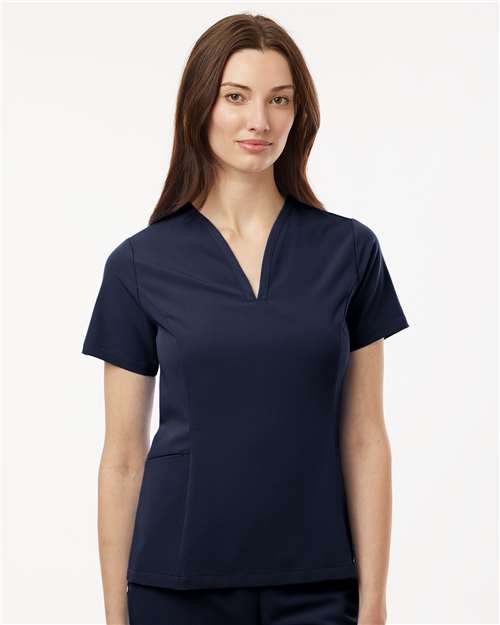 Women's Calix Fit & Flare Scrub V-Neck Top