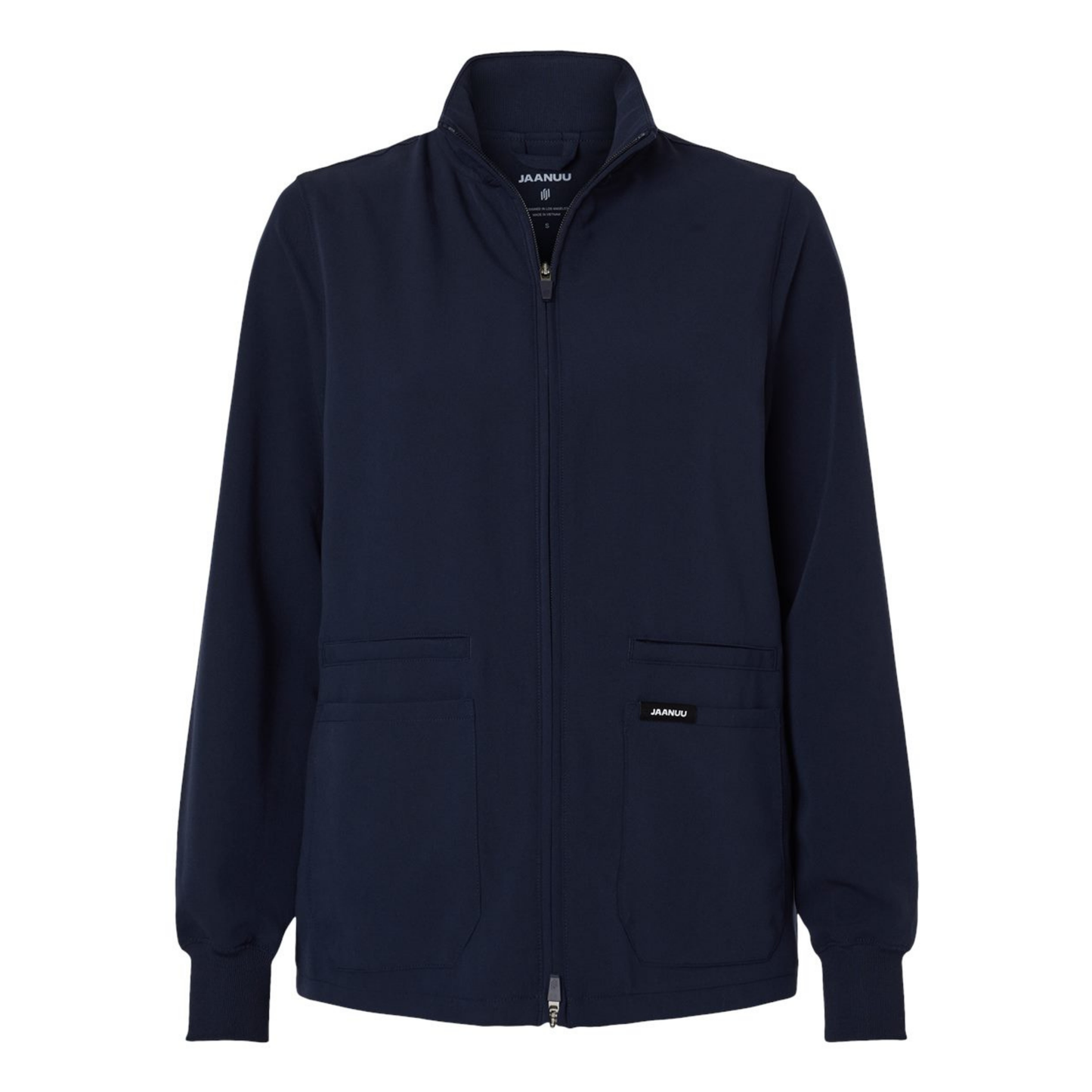 Women's Ceri Essential Full-Zip 6-Pocket Scrub Jacket - Custom Embroidery