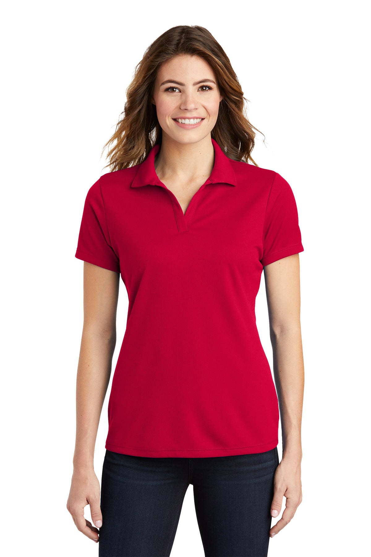 Sport-Tek ® Women's PosiCharge ® RacerMesh ® Polo. LST640