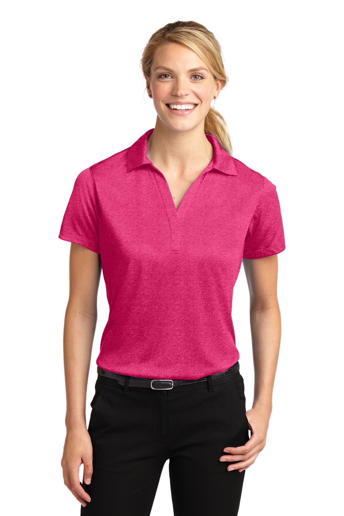 Sport-Tek ® Women's Heather Contender™ Polo. LST660