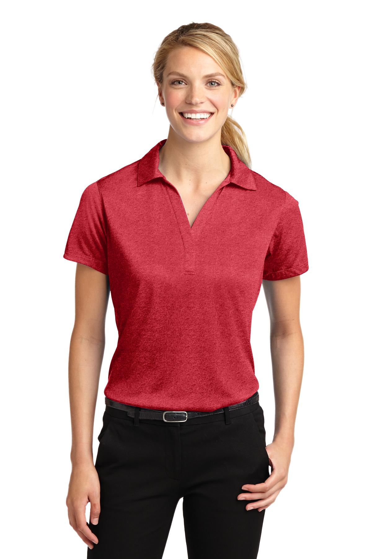 Sport-Tek ® Women's Heather Contender™ Polo. LST660