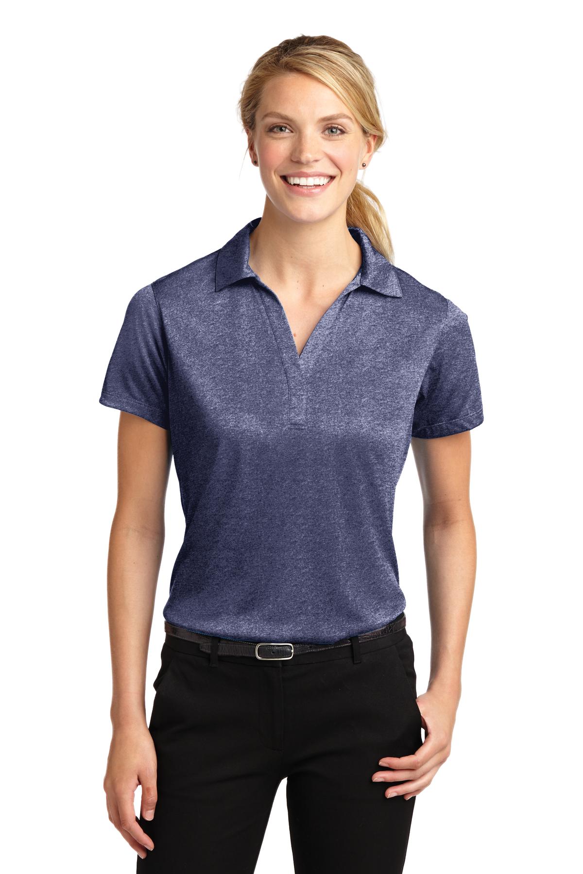 Sport-Tek ® Women's Heather Contender™ Polo. LST660