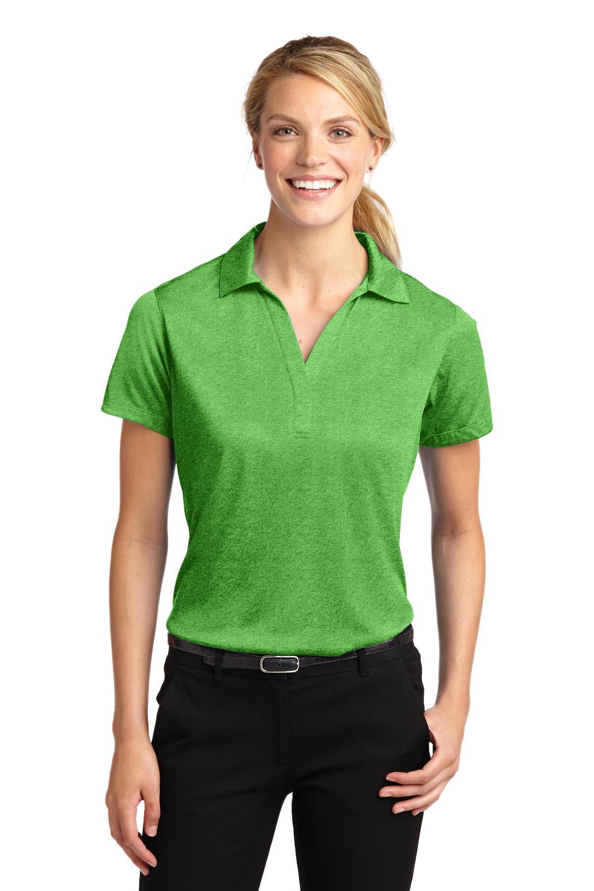Sport-Tek ® Women's Heather Contender™ Polo. LST660