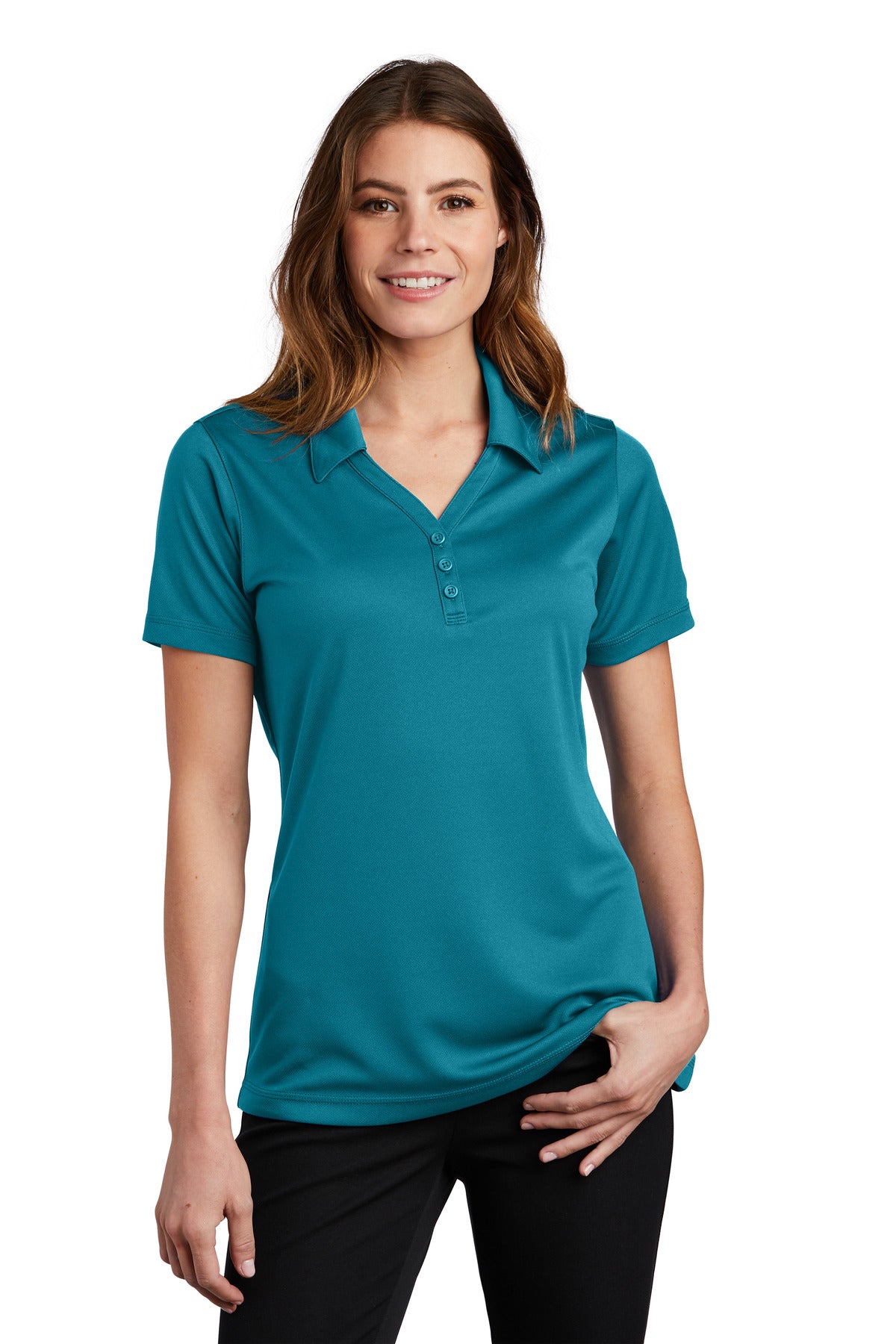 Sport-Tek ® Women's PosiCharge ® Micro-Mesh Polo. LST680