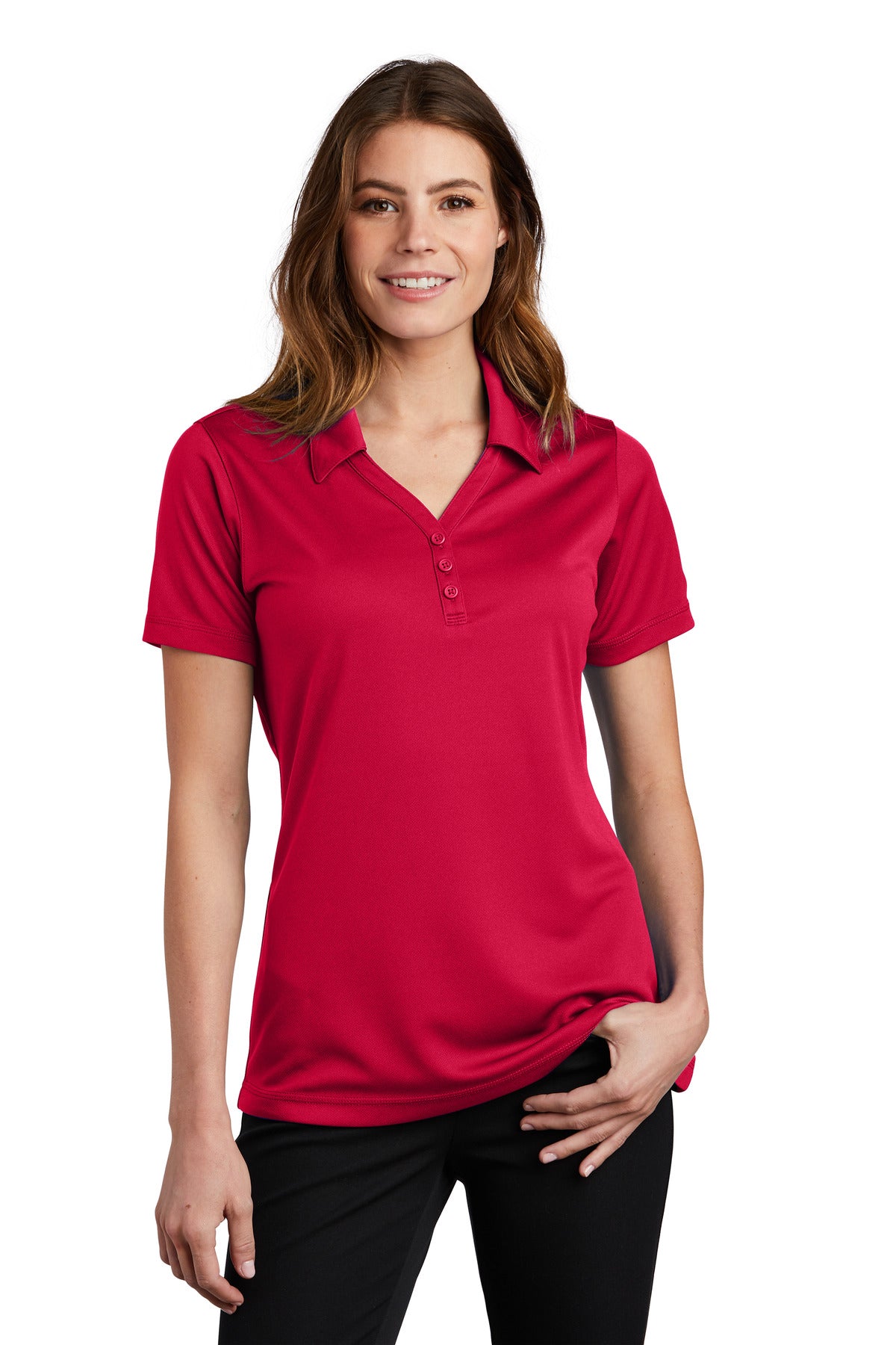 Sport-Tek ® Women's PosiCharge ® Micro-Mesh Polo. LST680