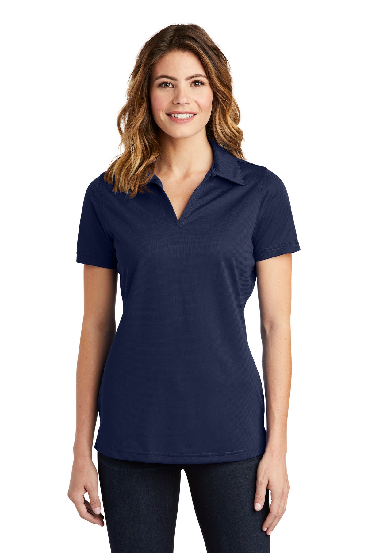Sport-Tek ® Women's PosiCharge ® Active Textured Polo. LST690