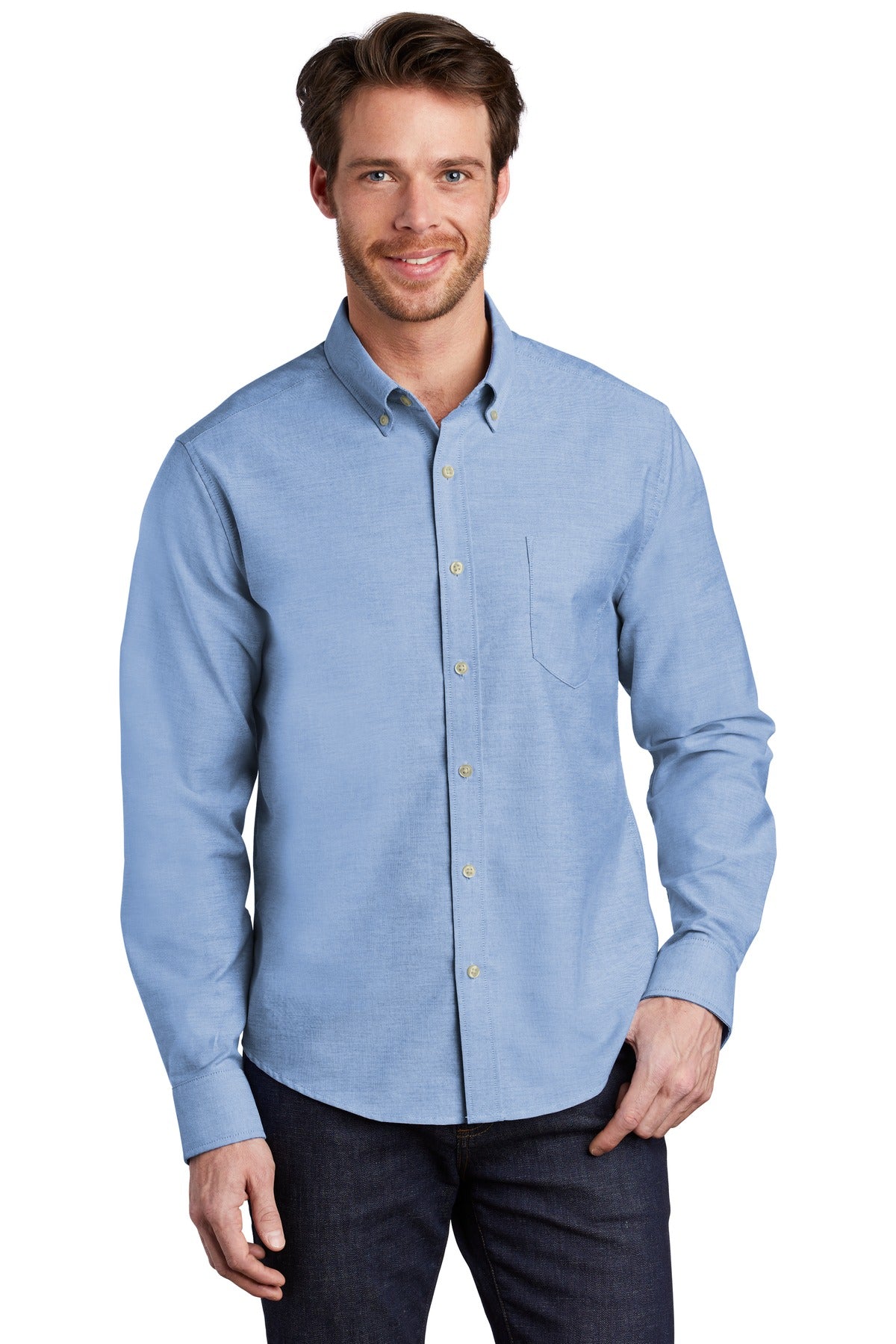 Port Authority ® Untucked Fit SuperPro ™ Oxford S651