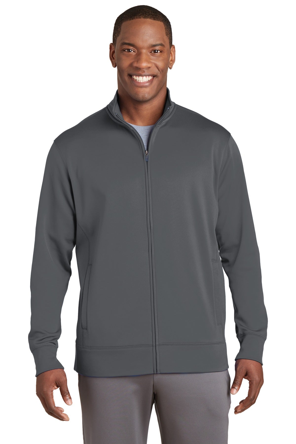 Sport-Tek ® Sport-Wick ® Fleece Full-Zip Jacket. ST241