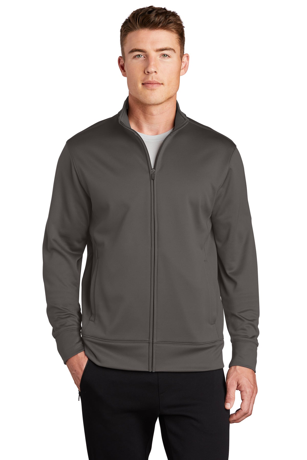 Sport-Tek ® Sport-Wick ® Fleece Full-Zip Jacket. ST241