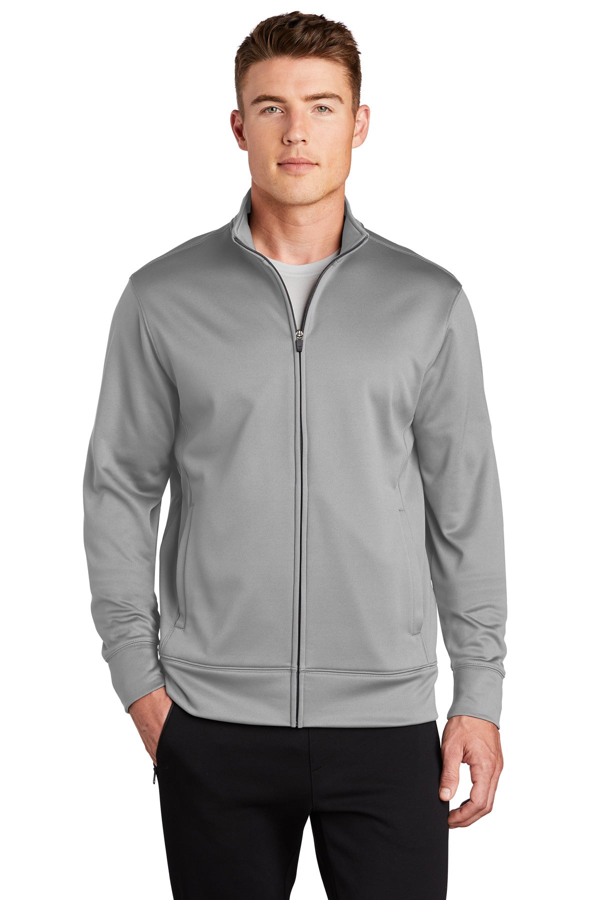 Sport-Tek ® Sport-Wick ® Fleece Full-Zip Jacket. ST241