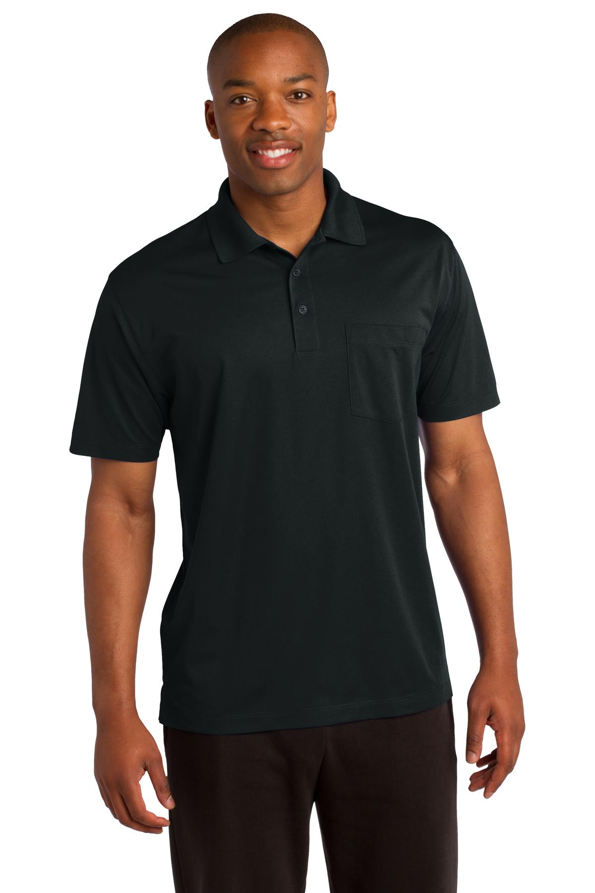 Sport-Tek ® Micropique Sport-Wick ® Pocket Polo. ST651