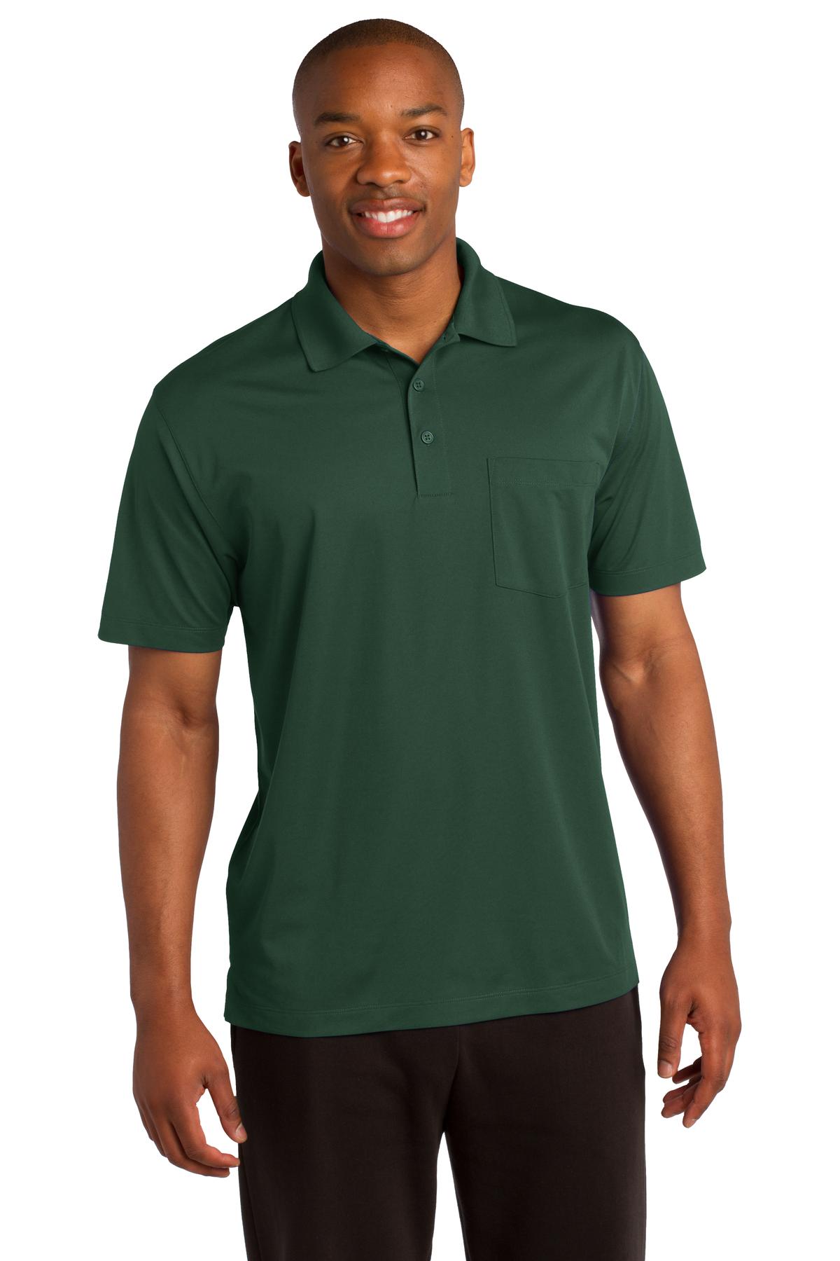 Sport-Tek ® Micropique Sport-Wick ® Pocket Polo. ST651