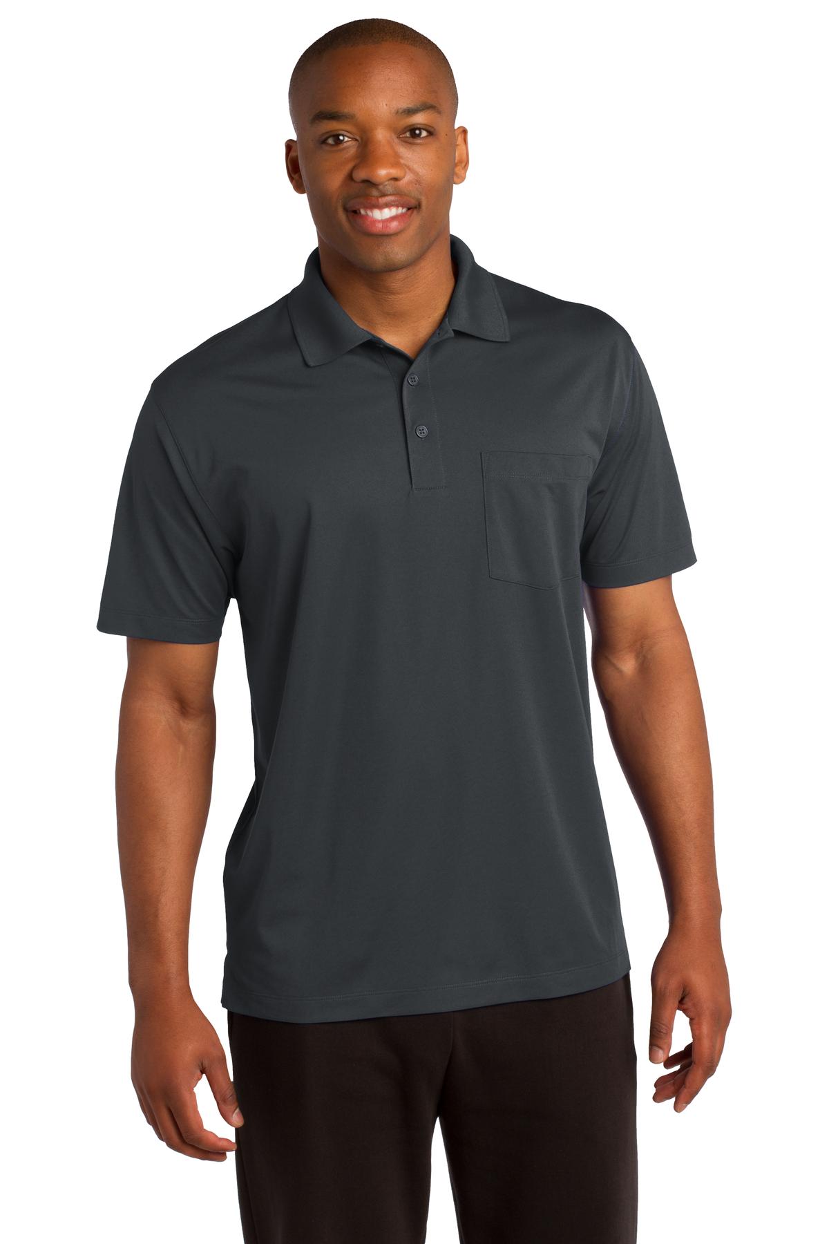 Sport-Tek ® Micropique Sport-Wick ® Pocket Polo. ST651