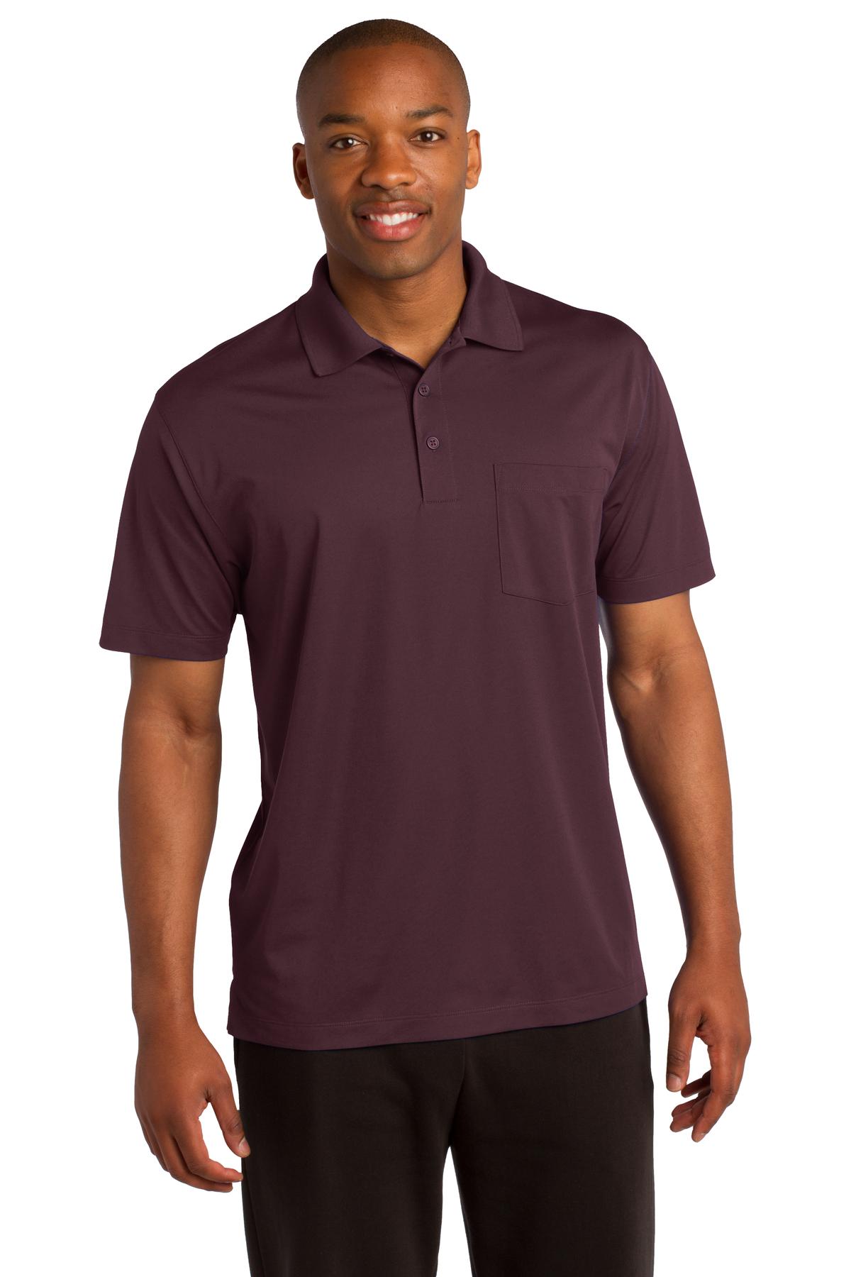 Sport-Tek ® Micropique Sport-Wick ® Pocket Polo. ST651