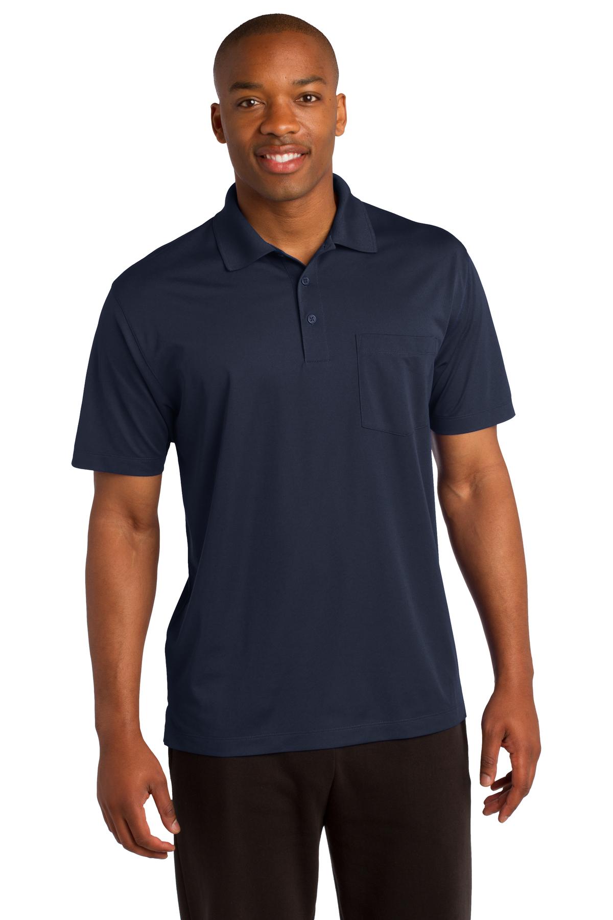 Sport-Tek ® Micropique Sport-Wick ® Pocket Polo. ST651