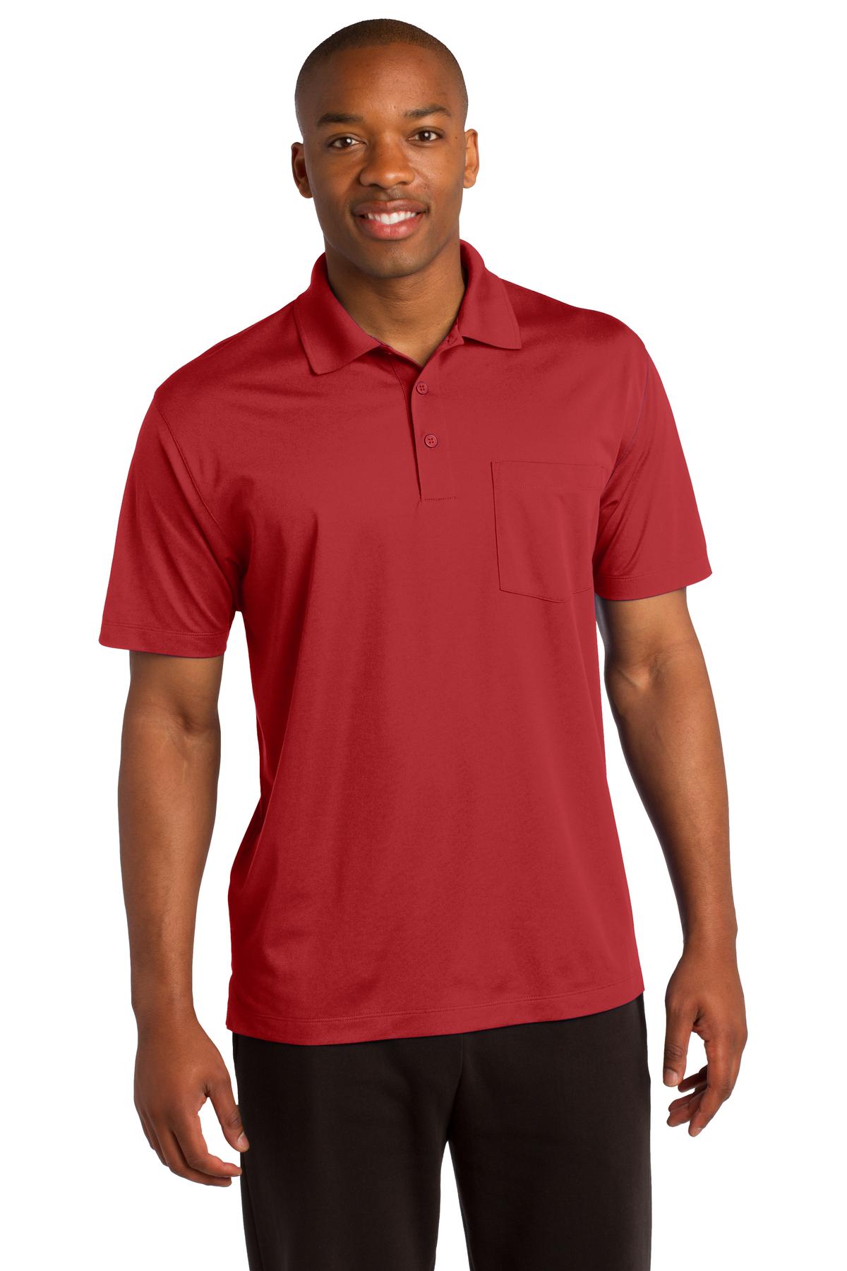 Sport-Tek ® Micropique Sport-Wick ® Pocket Polo. ST651