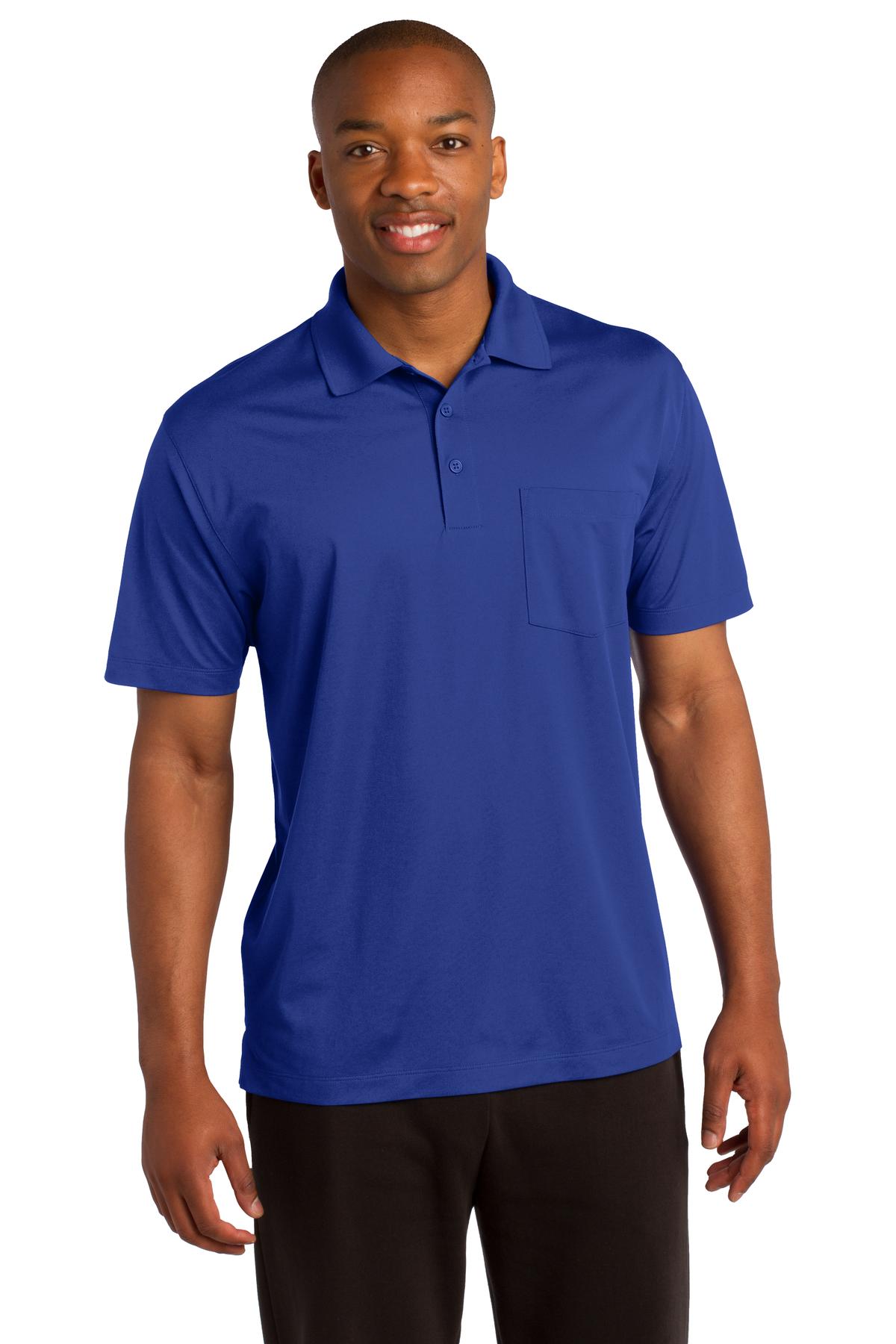 Sport-Tek ® Micropique Sport-Wick ® Pocket Polo. ST651
