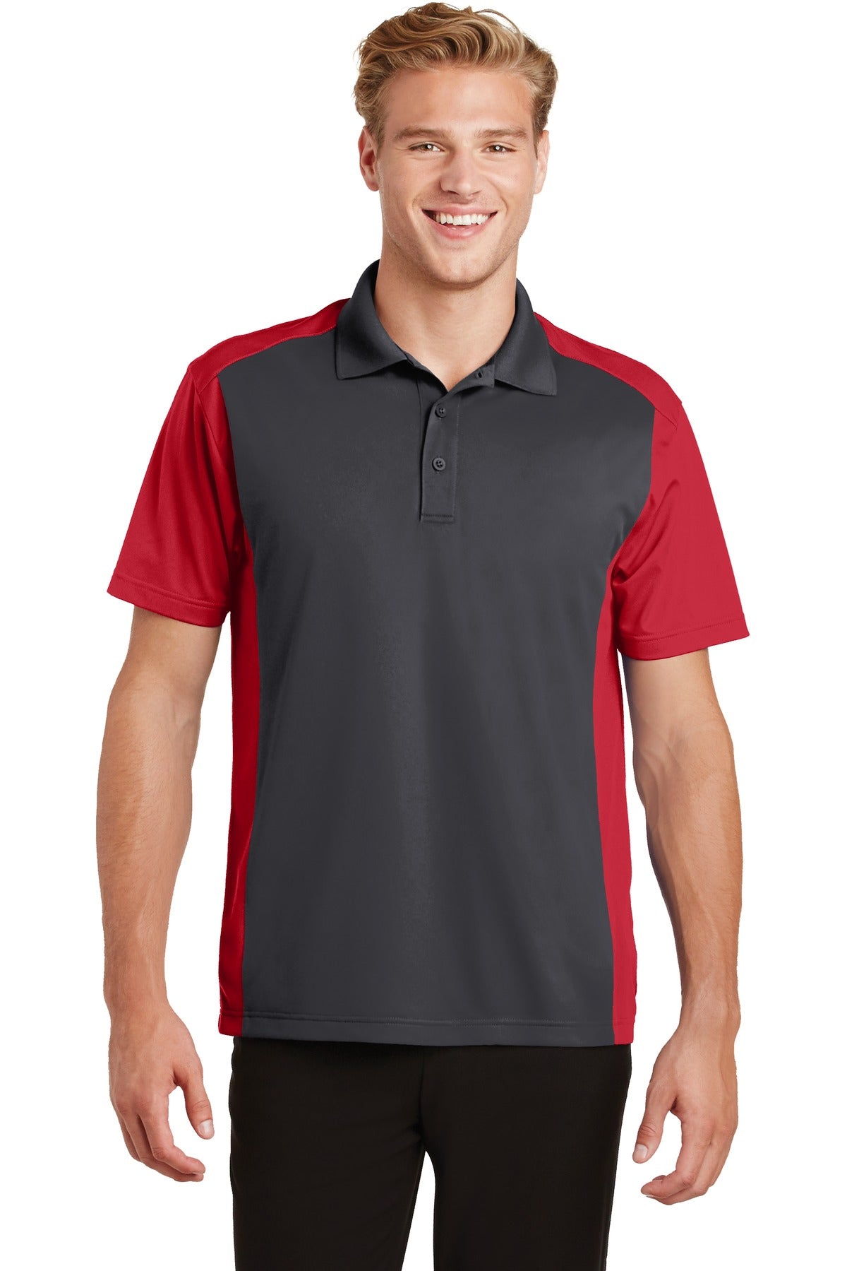 Sport-Tek ® Colorblock Micropique Sport-Wick ® Polo. ST652