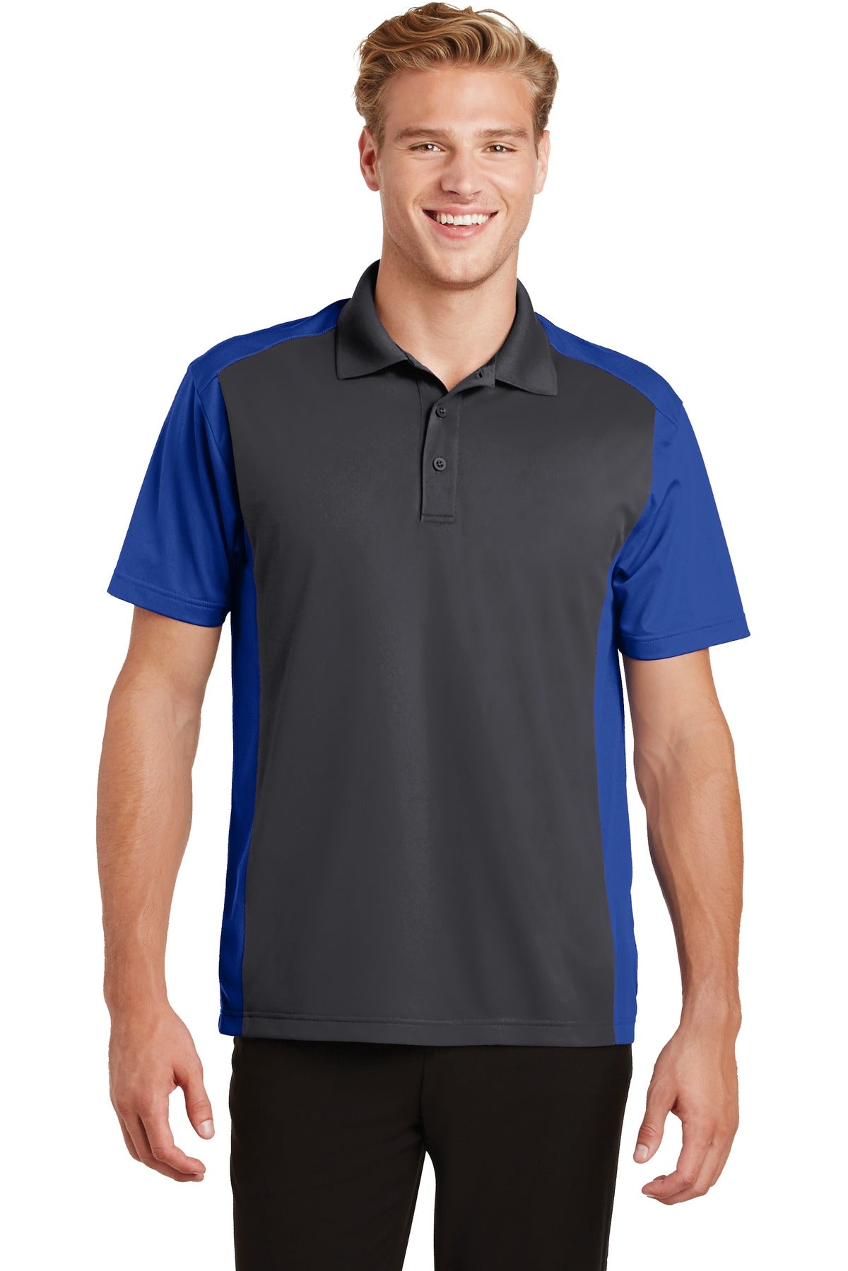 Sport-Tek ® Colorblock Micropique Sport-Wick ® Polo. ST652