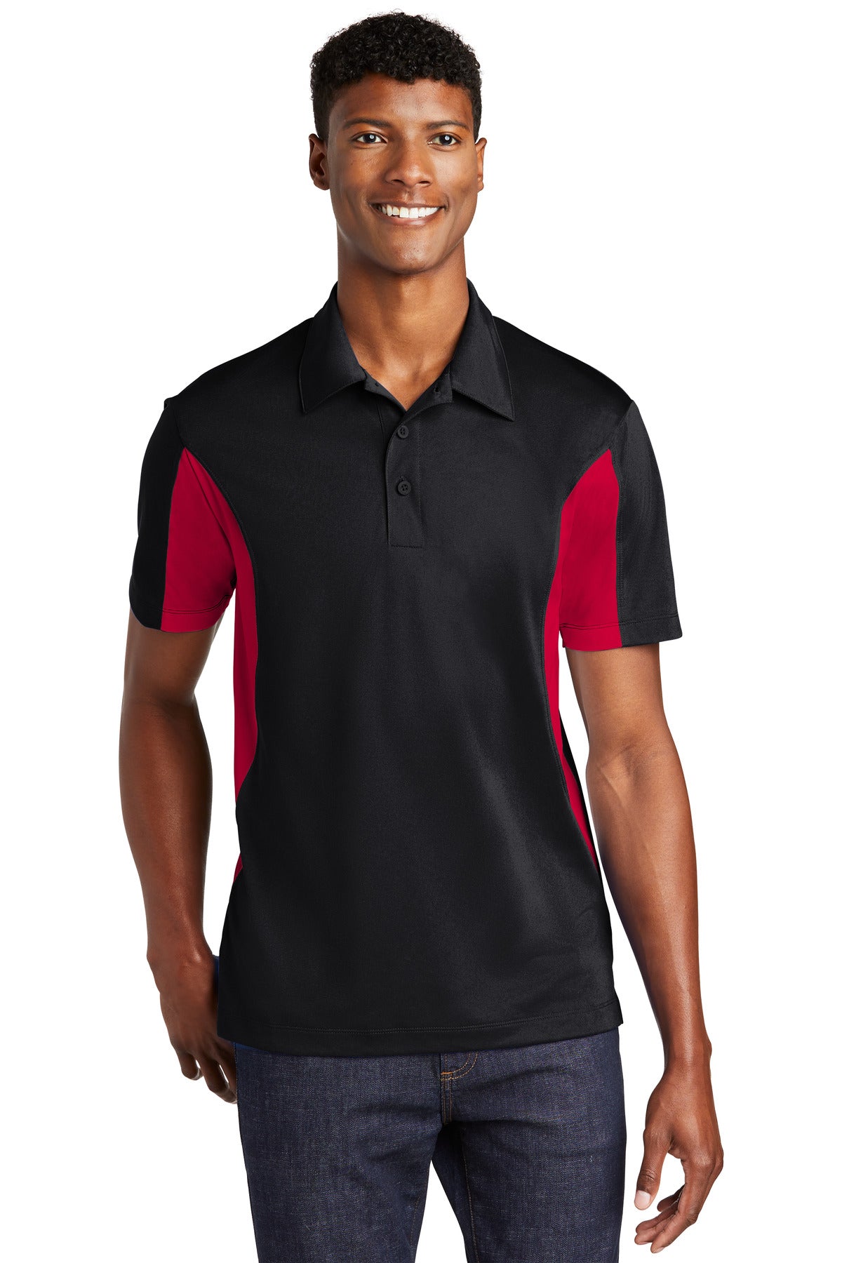 Sport-Tek ® Side Blocked Micropique Sport-Wick ® Polo. ST655