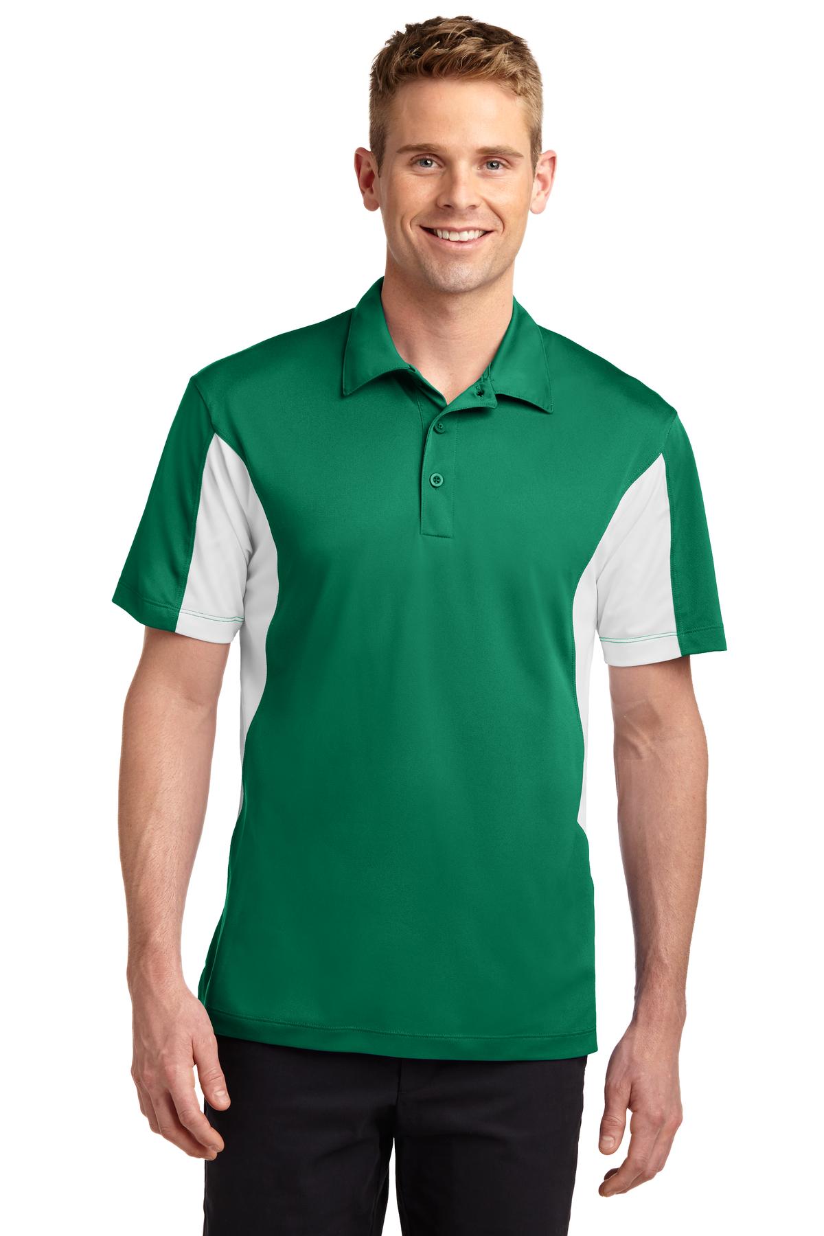 Sport-Tek ® Side Blocked Micropique Sport-Wick ® Polo. ST655