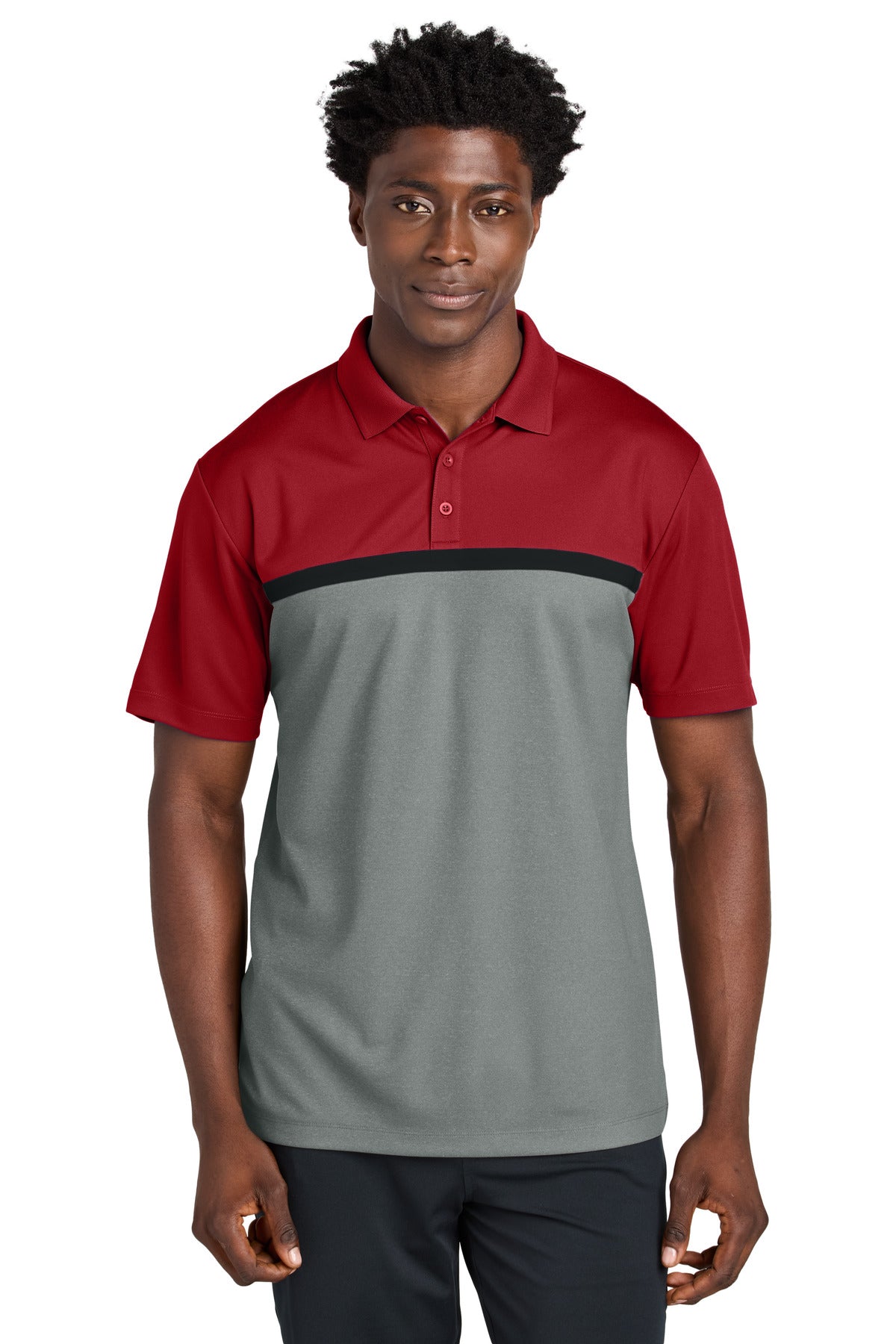Sport-Tek ® UV Micropique Colorblock Polo ST741
