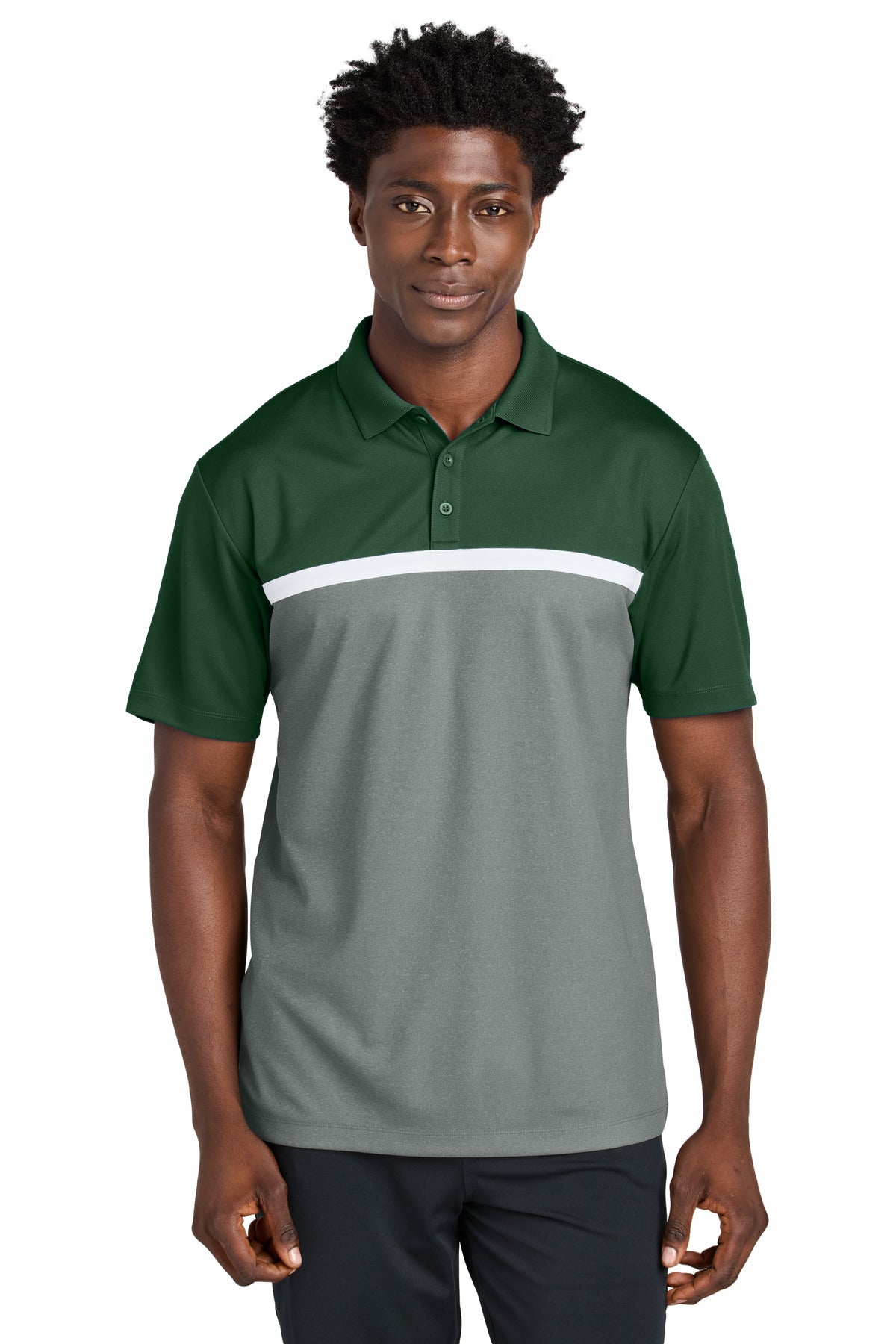 Sport-Tek ® UV Micropique Colorblock Polo ST741