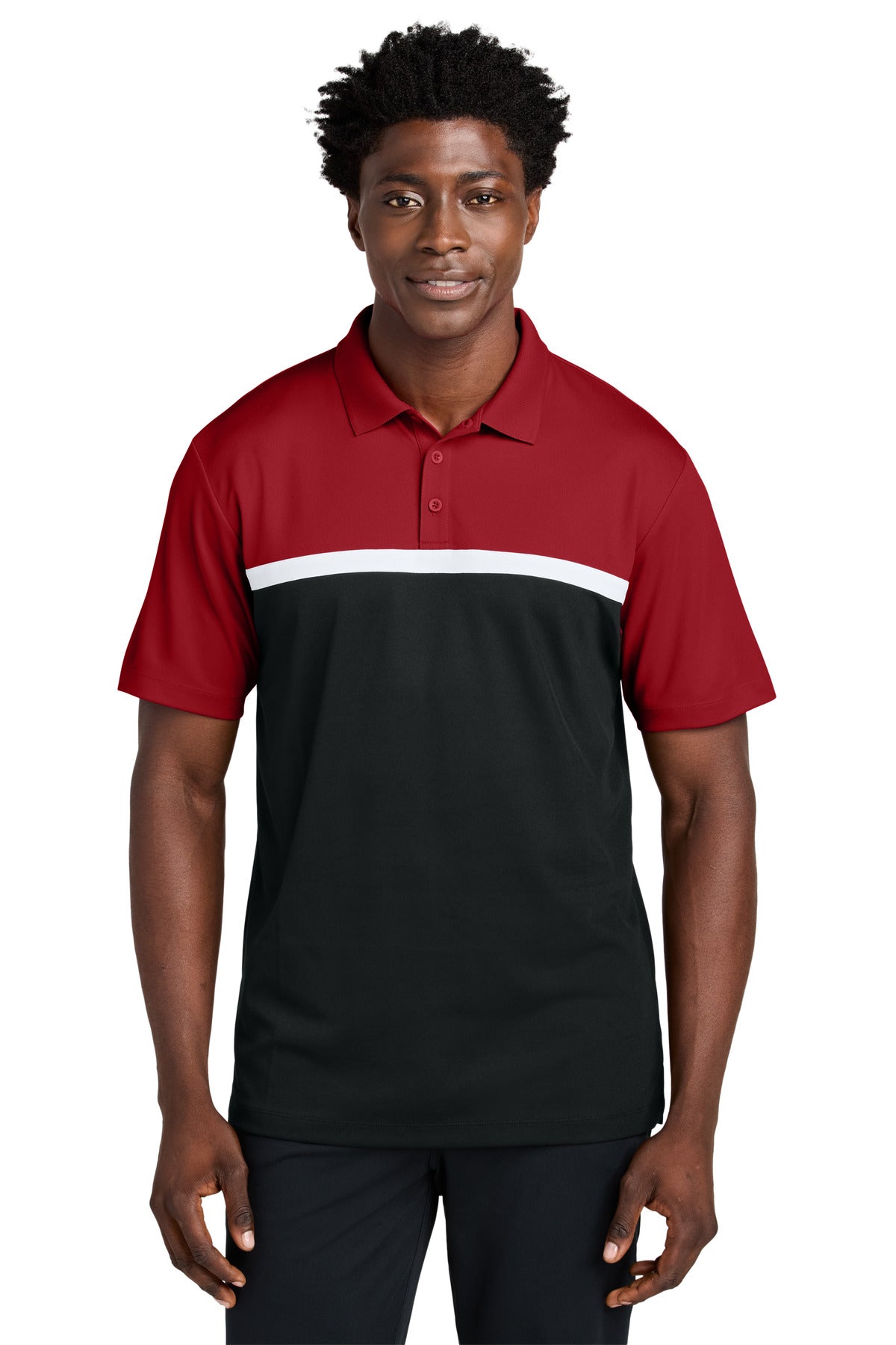 Sport-Tek ® UV Micropique Colorblock Polo ST741