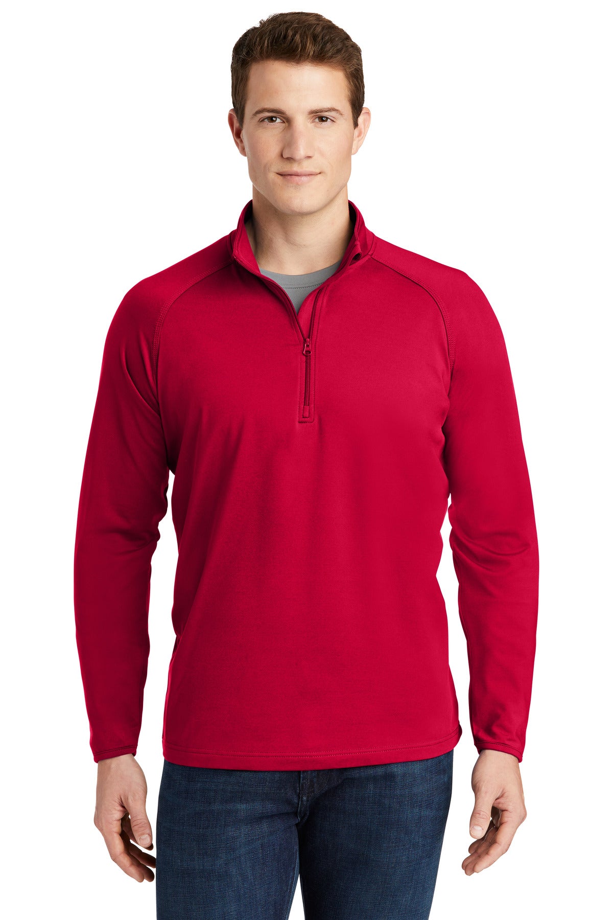 Sport-Tek ® Sport-Wick ® Stretch 1/4-Zip Pullover. ST850