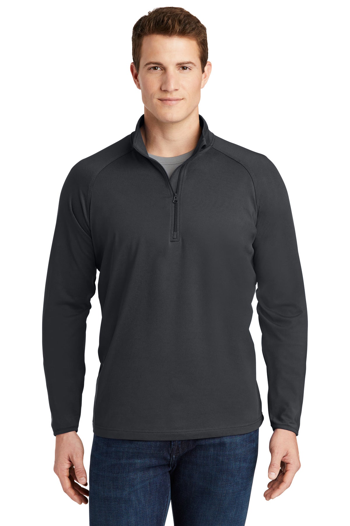 Sport-Tek ® Sport-Wick ® Stretch 1/4-Zip Pullover. ST850