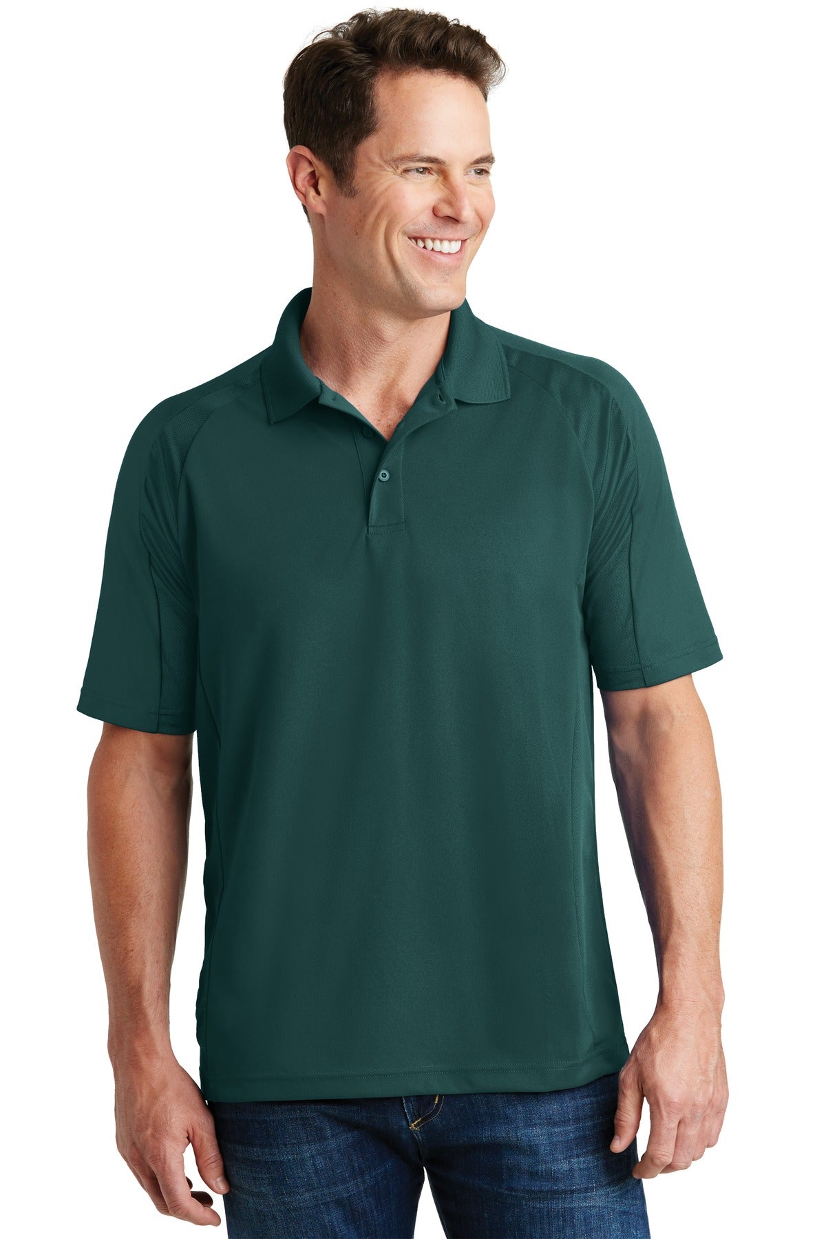 Sport-Tek ® Dri-Mesh® Pro Polo. T474