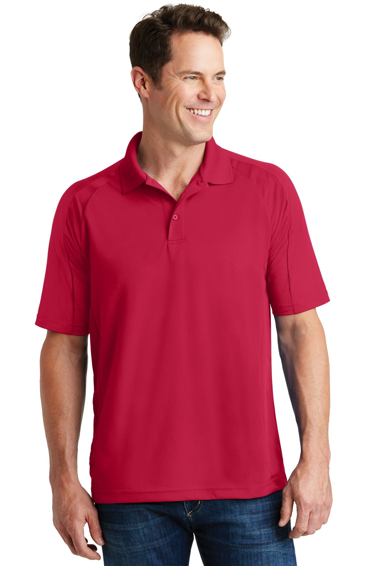 Sport-Tek ® Dri-Mesh® Pro Polo. T474