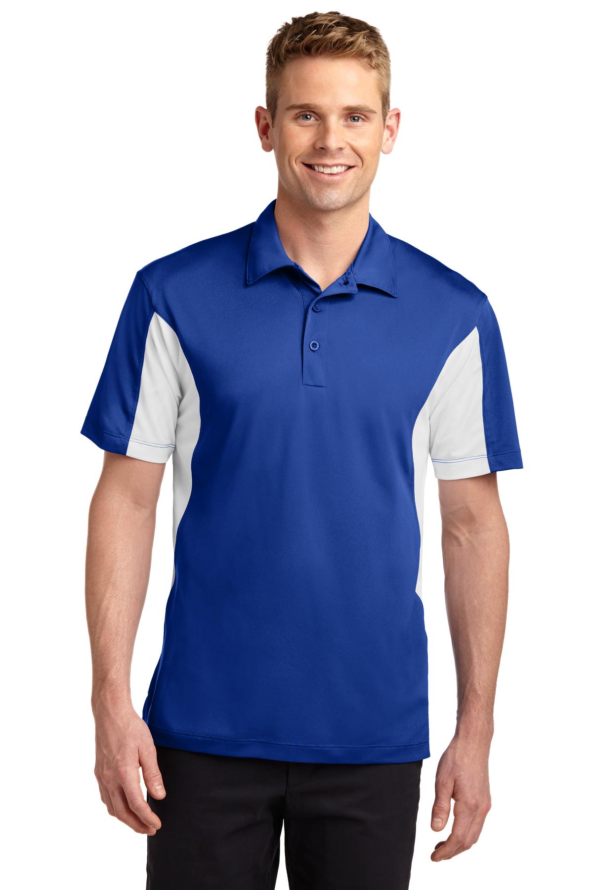 Sport-Tek ® Tall Side Blocked Micropique Sport-Wick ® Polo. TST655