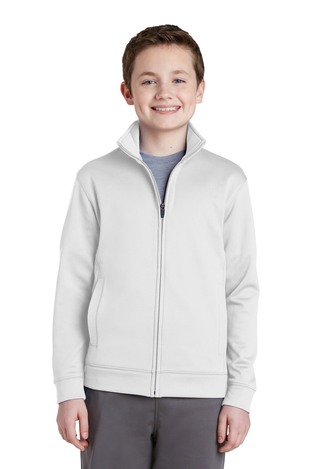 Sport-Tek ® Youth Sport-Wick ® Fleece Full-Zip Jacket. YST241