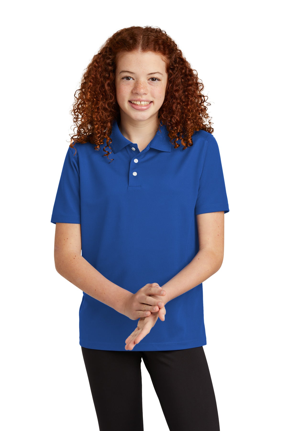 Sport-Tek ® Youth UV Micropique Polo YST740