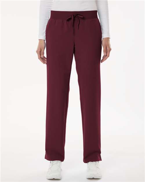 Women's Xenos Essential Knit-Waist Scrub Pants - Petite Sizes