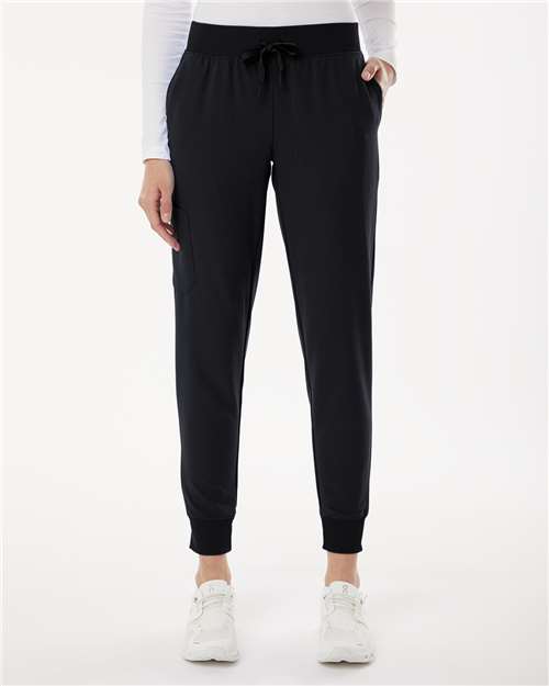Women's Silex Knit-Waist Scrub Joggers - Petite Sizes