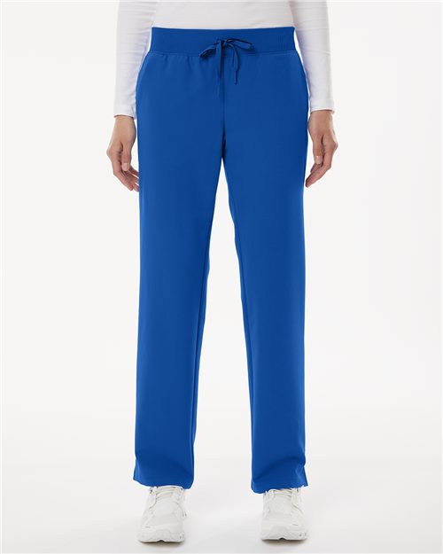 Women's Xenos Essential Knit-Waist Scrub Pants - Petite Sizes