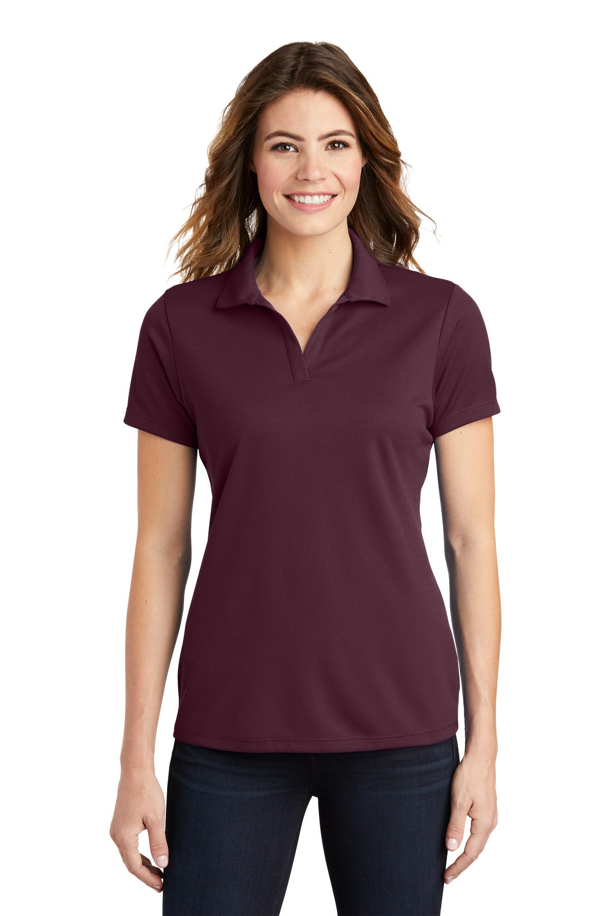 Sport-Tek ®  Women's PosiCharge ®  RacerMesh ®  Polo. LST640